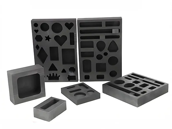 Graphite continuous casting molds