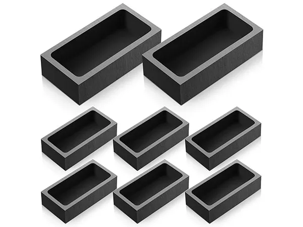 Graphite continuous casting molds