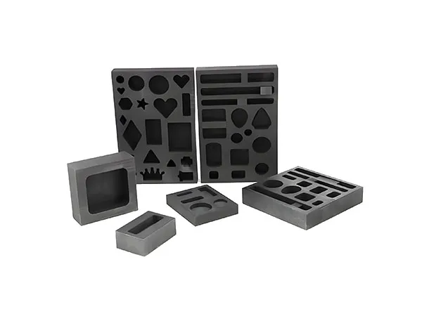 What is the temperature range of graphite crucible?